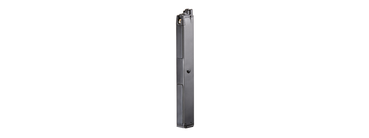 WellFire 31 Round Green Gas Magazine for WellFire Mac 11 GBB SMG (Color: Black) - Click Image to Close